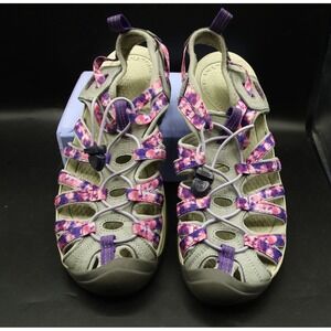 Keen Whisper Sandals Waterproof Women's US 10 Purple Tie-Dye 1026252